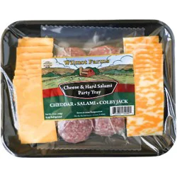 Wilmot Farms Hard Salame & Cheese Party Tray - 12 Oz