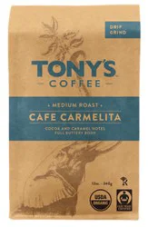 Tony's Cafe Carmelita Drip Grind - 12 Oz