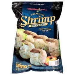 Shrimp Raw 31-40 Ct Peeled & Deveined Tail On - 2 Lb