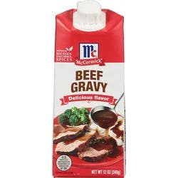 Mccormick Simply Better Beef Gravy - 12 Oz