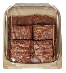 Bakery Plain Brownies 6 Count - Each