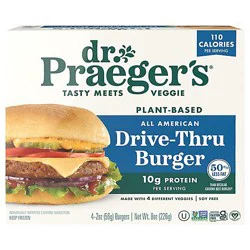 Dr Praeger Burger Vggie All Amricn - 8 Oz