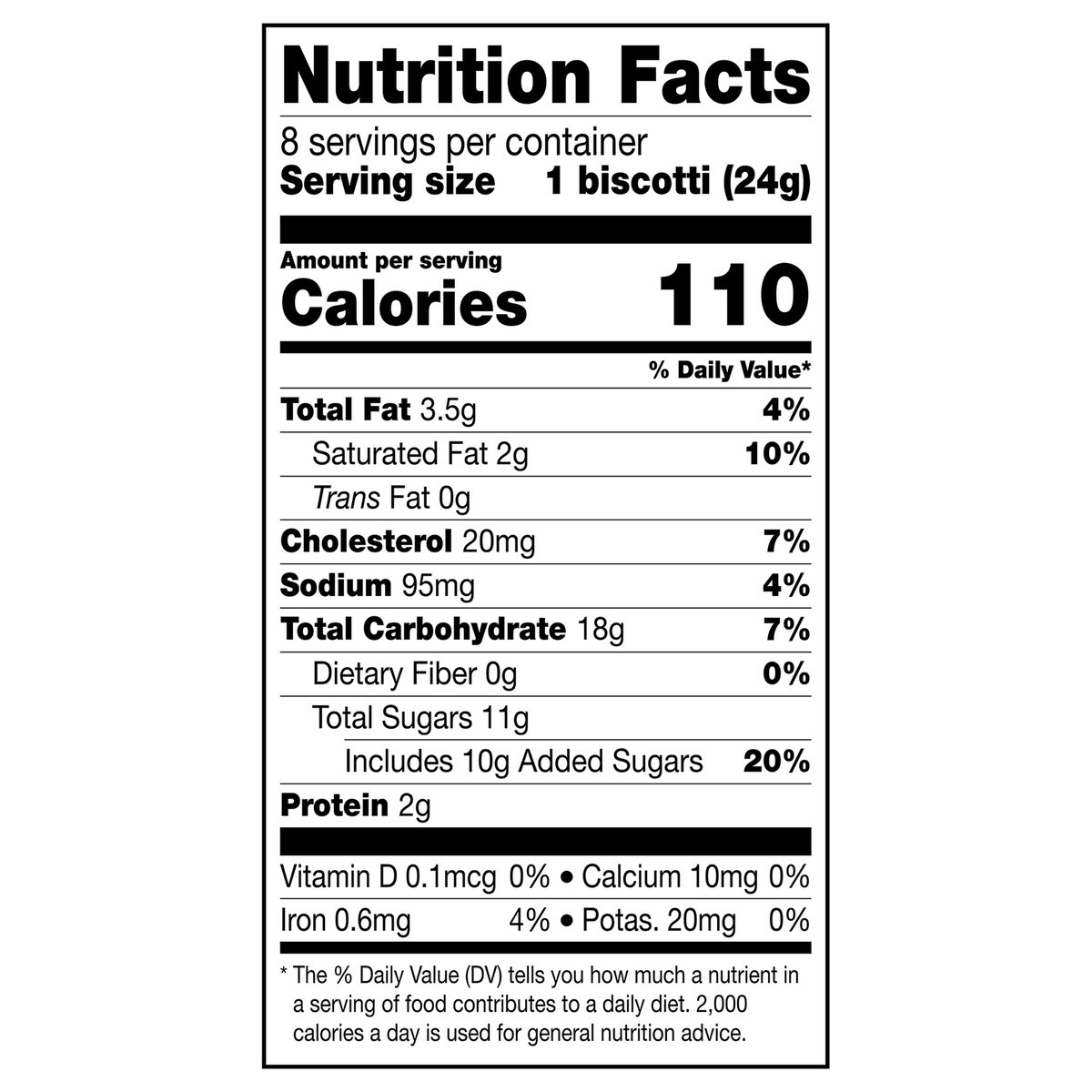 slide 12 of 13, Nonnis Biscotti Limone 8 Count - 6.88 Oz, 8 ct