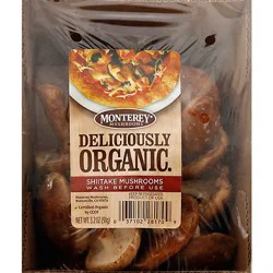Organic Mushrooms Shiitake Prepacked - 3.2 Oz