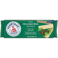 Voortman Bakery Wafers Chocolate Mint Wrapper - 10.6 Oz