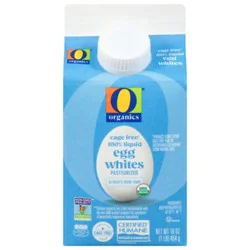 O Organics Egg Whites Liquid Cholesterol Free - 16 Oz