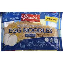 Streits Egg Nooldes Medium - 12 Oz