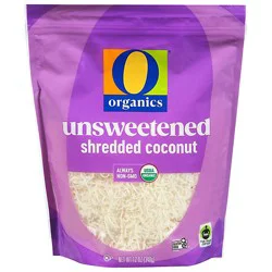 O Organics Organic Coconut Shredded Unsweetened - 12 Oz