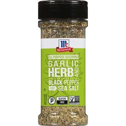Mccormick Garlic - Herb And Black Pepper And Sea Salt All Purpose Seasoning - 4.37 Oz