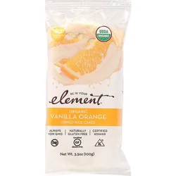 Element Rice Cakes Dipped Organic Vanilla Orange - 3.5 Oz