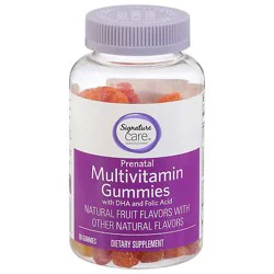 Signature Select/care Gummy Multivitamin Prenatal With Dha & Folic Acid Dietary Supplement - 90 Count