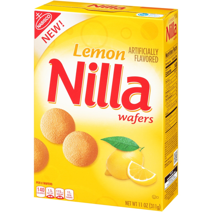 slide 5 of 8, Nabisco Nilla Wafers Lemon, 11 oz