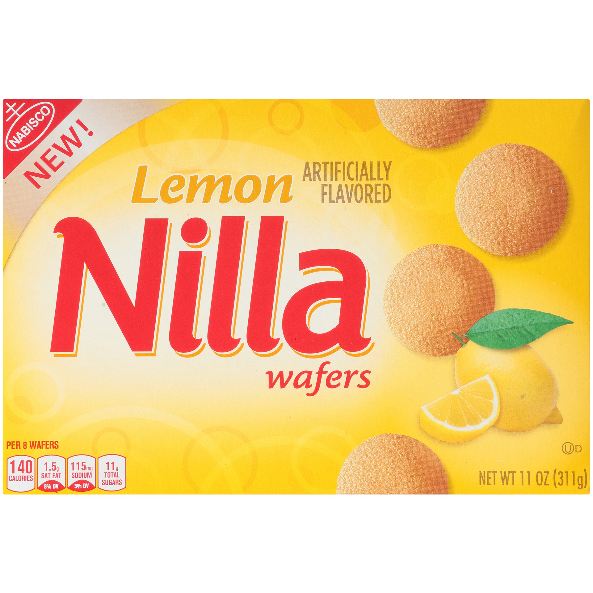 slide 3 of 8, Nabisco Nilla Wafers Lemon, 11 oz