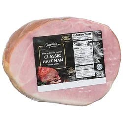 Signature Select Bone In Ham Half Classic Shank - 10 Lb