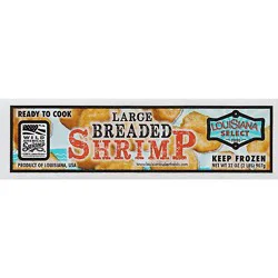 Shrimp 41-50 Ct Breaded - 2 Lb