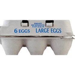 Lucerne Farms Eggs Cage Free Large - 6 Count