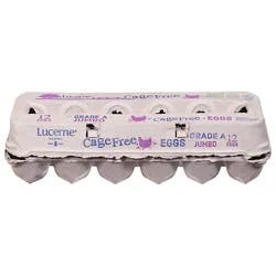 Lucerne Farms Eggs Cage Free Jumbo - 12 Count