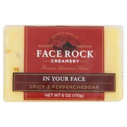Face Rock In Your Face Spicy 3 Peppercheddar - 6 Oz