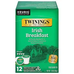 Twining T Tea Kcup Irish Breakfast - 12 Count