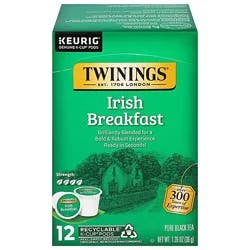 Twining T Tea Kcup Irish Breakfast - 12 Count