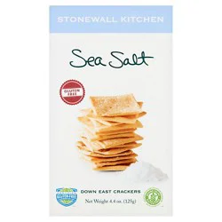Stonewall Kitchen Gluten Free Sea Salt Cracker - 4.4 Oz
