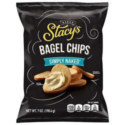 Stacys Chips Simply Naked Bagel - 7 Oz