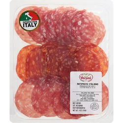 Veroni Antipasto Italiano Tio Salami Sliced Pp - 4 Oz