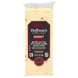 Hoffmans Cheese Monterey Jack Ghost Pepper With Jalapeno Habanero - 7 Oz