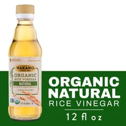 Nakano Natural Organic Rice Vinegar - 12 Oz