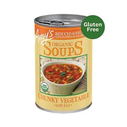 Amy's Chunky Vegetable Soup Reduced Sodium - 14.3 Oz