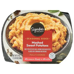 Signature Select Mashed Sweet Potatoes - 24 Oz
