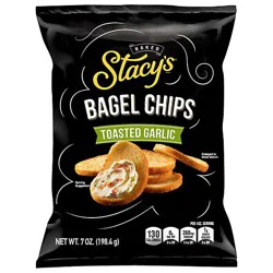 Stacys Chips Garlic Bagel - 7 Oz