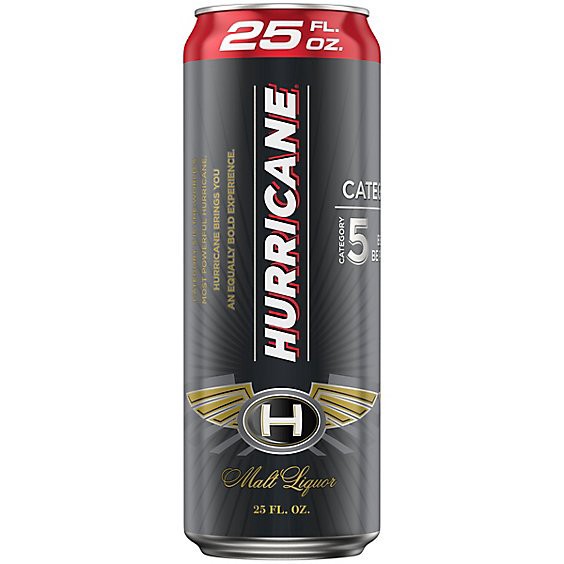 slide 1 of 1, Hurricane 5 Malt Liquor Can - 25 Fl. Oz., 25 fl oz