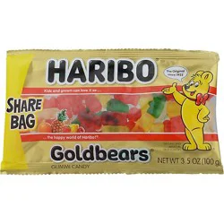 Haribo Gold Bear Concession Bag - 3.5 Oz
