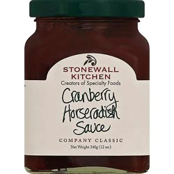 Stonewall Kitchen Sauce Crnbry Hrsrdsh - 12 Oz