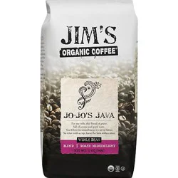 Jims Organic Coffee Bean Jojo Java - 12 Oz