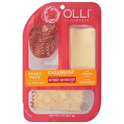 Olli Calabrese Asiago Cracker Snack Pack - 2 Oz