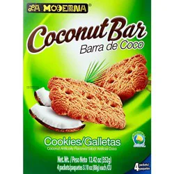 La Moderna Cookies Coconut - 12.42 Oz