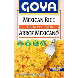 Goya Rice Mexican Chicken Flavor Box - 7 Oz