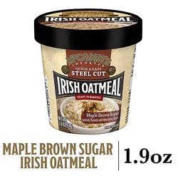 Mccanns Oatmeal Irish Steel Cut Maple Brown Sugar - 1.9 Oz