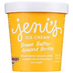 Jenis Ice Cream Brown Butter Almond Brittle 1 Pint - 16 Oz