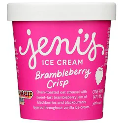 Jenis Ice Cream Brambleberry Crisp 1 Pint - 16 Oz
