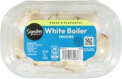 Signature Farms Onions White Boiler - 7 Oz