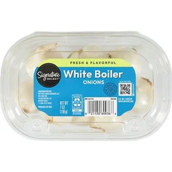 Signature Farms Onions White Boiler - 7 Oz