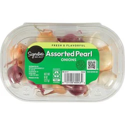 Signature Farms Onions Assorted Pearl - 8 Oz