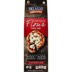 Delallo Flour Type 00 Org - 17.6 Oz