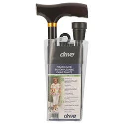 Drive Medical Cane Folding Black - Each