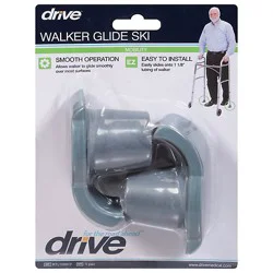 Drive Medical Walker Glide Skis Large 1 Pair - Each