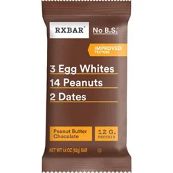 Rxbar Protein Bars Peanut Butter Chocolate Protein Snack - 1.8 Oz
