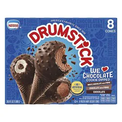 Nestle Drumstick Ice Cream We Love Chocolate Variety Pack - 8 Count